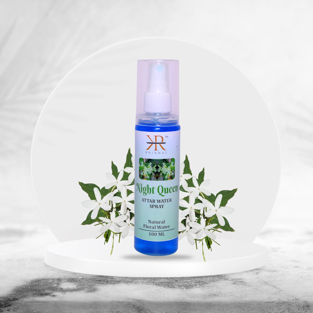 God Floral Attar Water Spray Combo Pack | 4 Pcs - Jasmin, Tea rose, Levender, Night queen