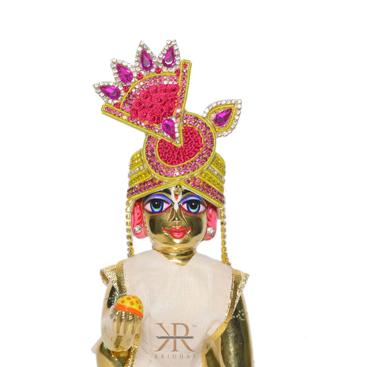 Golden & Rani Hand Work Zardozi Mukut